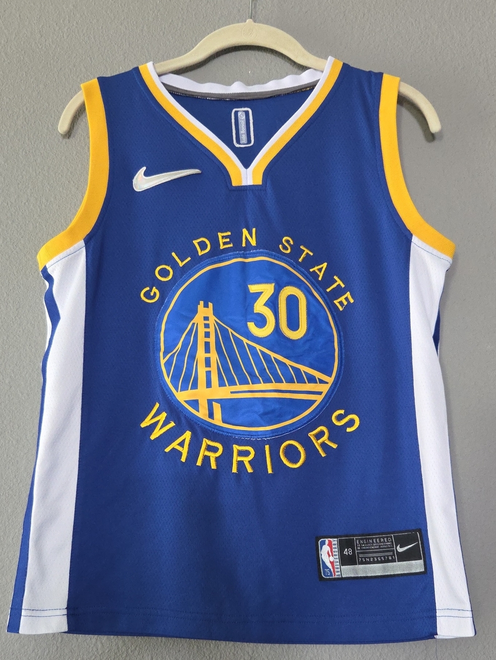 Nike Golden State Warriors #30 Curry Jersey
